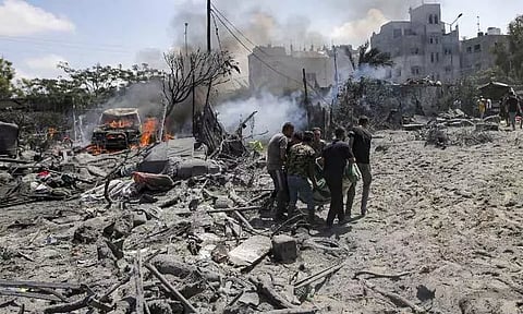 காசாவில் இஸ்ரேல் நடத்திய தாக்குதலில் 21 பேர் பலி