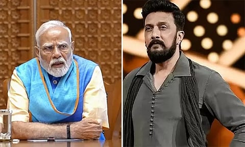 பிரதமர் மோடிக்கு நடிகர் சுதீப் கடிதம்