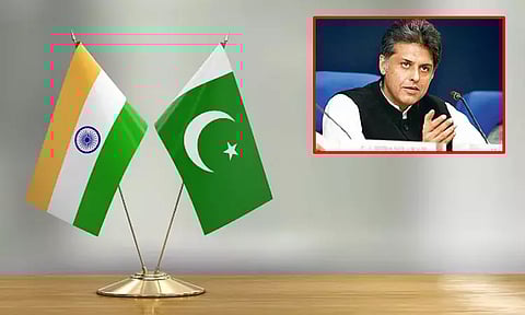 போரே இல்லை, போர் நிறுத்தம் என்பது தவறானது: காங்கிரஸ் எம்.பி. மணீஷ் திவாரி