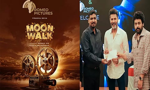 பிரபுதேவாவின் "மூன்வாக்" படத்தின் உரிமையை கைப்பற்றிய பிரபல நிறுவனம்