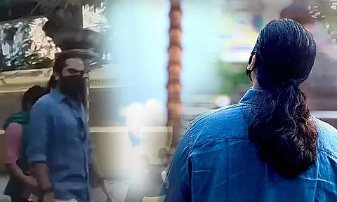 Actor Simbu had darshan of Sami at Avadi Shiva temple