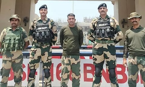 பாகிஸ்தான் ராணுவத்திடம் சிக்கிய எல்லை பாதுகாப்பு படை வீரர் இந்தியாவிடம் ஒப்படைப்பு