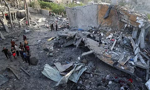 காசா மீது இஸ்ரேல் மீண்டும் தாக்குதல்: பலி எண்ணிக்கை 84 ஆக உயர்வு