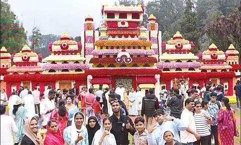 உதகை மலர் கண்காட்சி: 16,580 பேர் பார்வையிட்டனர் - தோட்டக்கலைத் துறை தகவல்