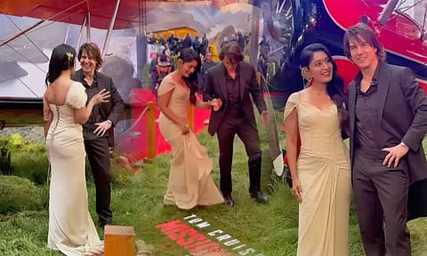 Perusu movie actress with Tom Cruise - viral