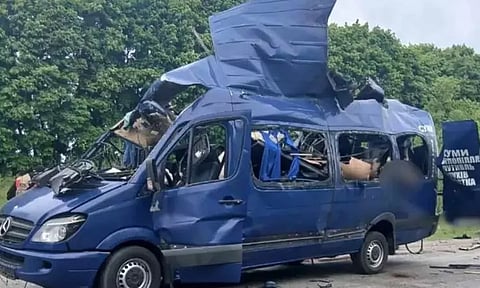 உக்ரைன் - ரஷியா பேச்சுவார்த்தை தோல்வி: டிரோன் தாக்குதலில் 7 பேர் பலி