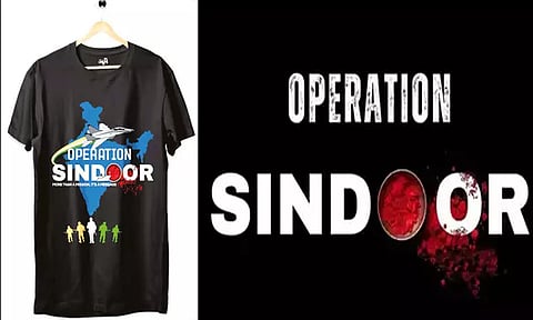 திருப்பூரில் 'ஆபரேஷன் சிந்தூர்' வாசகத்துடன் டி-சர்ட்டுகள் தயாரிப்பு