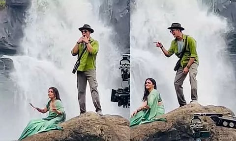 Akshay Kumar announces wrap up of Bhoot Bangla's filming with a BTS song clip featuring Wamiqa Gabbi