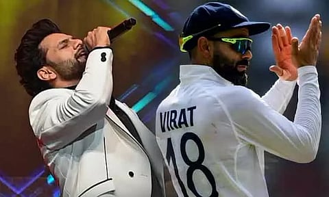 Famous singer thanks Virat Kohli - what is the reason?