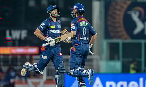 மார்க்ரம், மார்ஷ் அதிரடி.. ஐதராபாத்துக்கு சவாலான இலக்கு நிர்ணயித்த லக்னோ