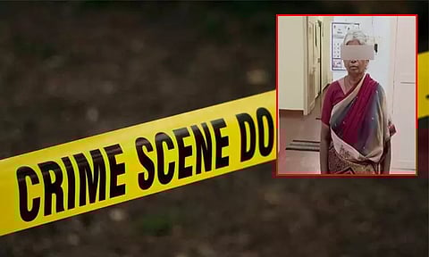 வீட்டின் சுவர் ஏறி குதித்து, கதவை உடைத்து நகை, பணம் கொள்ளை - 60 வயது மூதாட்டி கைவரிசை