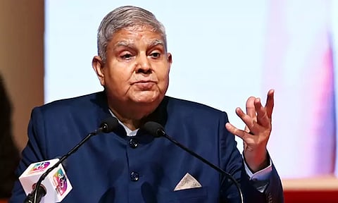 நீதிபதி வீட்டில் பணம் சிக்கிய விவகாரம்: ஜெகதீப் தன்கர் சாடல்