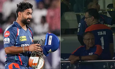 மீண்டும் சொதப்பிய பண்ட்.. சஞ்சீவ் கோயங்கா கொடுத்த ரியாக்சன்.. வைரல்