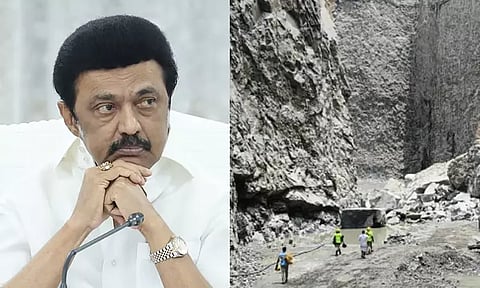 கல்குவாரி விபத்தில் உயிரிழந்தோரின் குடும்பத்தினருக்கு தலா ரூ.4 லட்சம் நிதியுதவி: மு.க.ஸ்டாலின் அறிவிப்பு