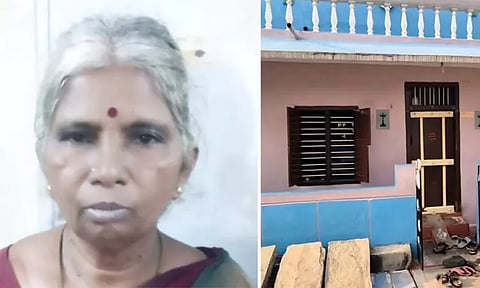 வீட்டின் பூட்டை உடைத்து பீரோவில் இருந்த 20 சவரன் தங்கநகை கொள்ளை: பெண் கைது