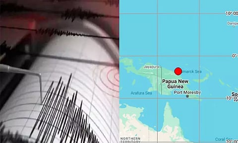 பப்புவா நியூ கினியாவில் 6.2 ரிக்டரில் சக்திவாய்ந்த நிலநடுக்கம்
