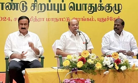 ராமதாஸ் - அன்புமணி ராமதாஸ் விவகாரத்தில் சுமுக முடிவு: ஜி.கே.மணி தகவல்