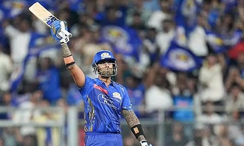 பவுமாவின் சாதனையை சமன் செய்த சூர்யகுமார் யாதவ்