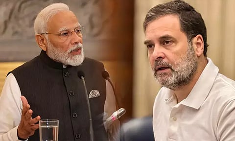 "உங்கள் ரத்தம் ஏன் கேமரா முன்பு மட்டும் கொதிக்கிறது..?" - பிரதமர் மோடிக்கு ராகுல் காந்தி கேள்வி