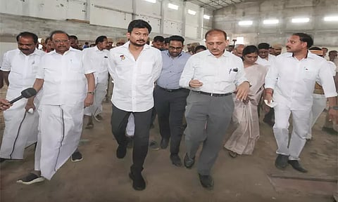 புதுக்கோட்டை: பல்நோக்கு உள்விளையாட்டரங்க பணிக்கு ரூ.3.50 கோடி ஒதுக்கீடு- உதயநிதி ஸ்டாலின் தகவல்