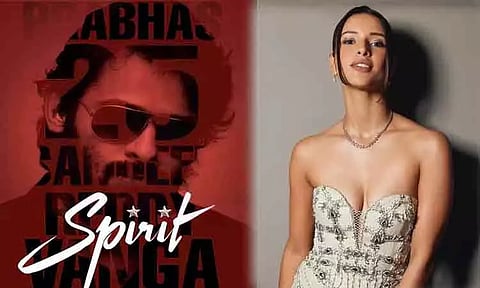 'ஸ்பிரிட்' படத்தில் இணைந்த நடிகை திரிப்தி டிம்ரி