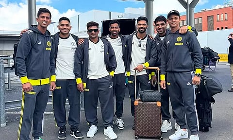 டெஸ்ட் கிரிக்கெட்: இங்கிலாந்து புறப்பட்டது இந்தியா 'ஏ' அணி