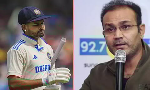 ஸ்ரேயாஸ் ஐயரால் ஏன் டெஸ்ட் கிரிக்கெட்டில் விளையாட முடியாது..? சேவாக் கேள்வி