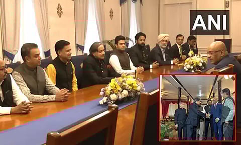 கயானா துணை ஜனாதிபதியுடன் சசி தரூர் சந்திப்பு; இரு நாடுகளின் உறவை பற்றியும் ஆலோசனை