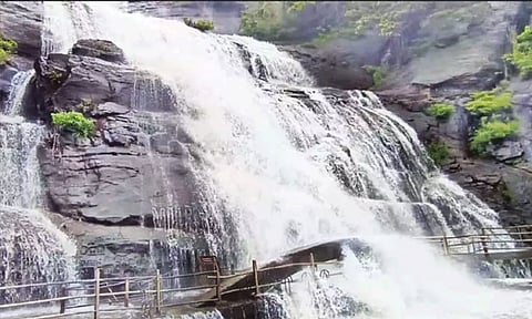 குற்றால அருவிகளில் குளிக்க மீண்டும் தடை