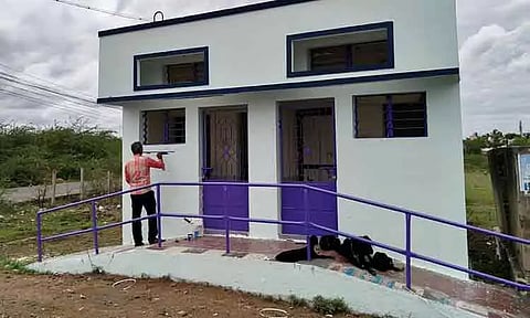 அரியலூர் நகரில் பொது சுகாதார வளாகம் சீரமைப்பு