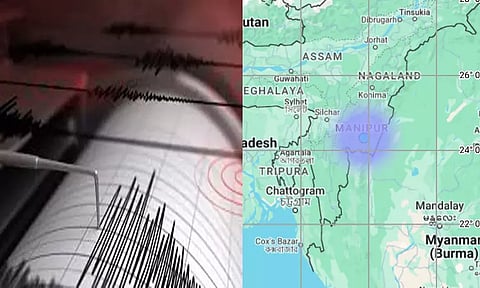 மணிப்பூரில் நிலநடுக்கம்: ரிக்டரில் 3.1 ஆக பதிவு