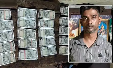 திருவாரூர்: அரசுப் பேருந்தில் ரூ.20 லட்சம் ஹவாலா பணம் எடுத்துச்சென்ற நபர் கைது