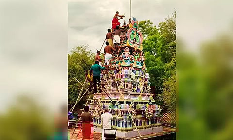 குரங்கணி முத்துமாலை அம்மன் கோவில் வருஷாபிஷேக விழா