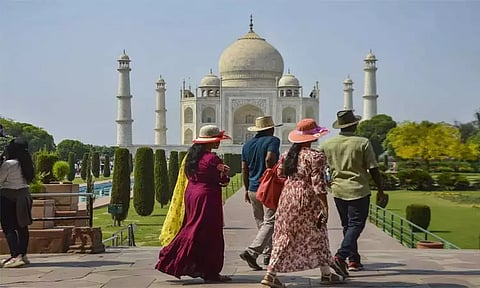 தாஜ்மஹாலில் டிரோன் எதிர்ப்பு பாதுகாப்பு கவசம் அமைப்பு