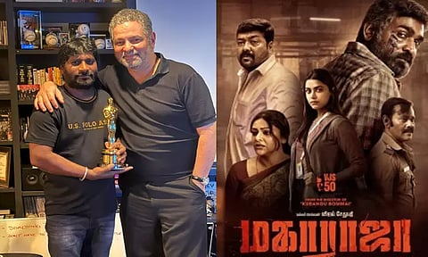 "மகாராஜா" பட இயக்குநரை அழைத்து பாராட்டிய ஆஸ்கர் விருது வென்ற எழுத்தாளர்