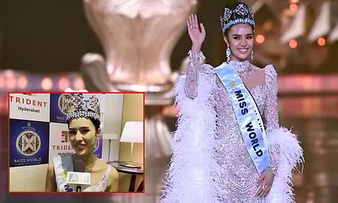 பாலிவுட் படங்களில் நடிக்க ஆசை; தாய்லாந்து உலக அழகி ஓபல் சுசதா