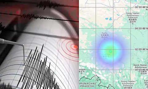 திபெத்தில் நிலநடுக்கம்: ரிக்டரில் 4.1 ஆக பதிவு