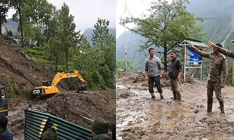 சிக்கிமில் நிலச்சரிவு: 3 ராணுவ வீரர்கள் உயிரிழப்பு