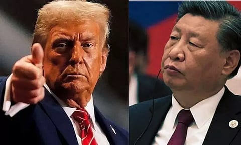 டொனால்டு டிரம்ப் - சீன அதிபர் பேச்சுவார்த்தை
