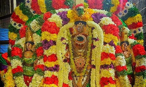 கள்ளழகர் கோவிலில் வசந்த உற்சவ விழா தொடங்கியது