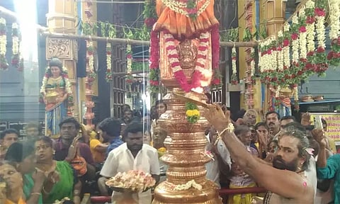 ஜெனகை மாரியம்மன் கோவில் வைகாசி திருவிழா ஆரம்பம்