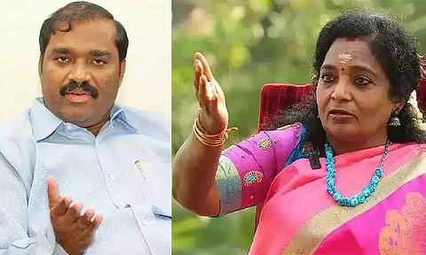 'தமிழ் அழகானது உங்கள் மனதுதான் அழுக்கானது' - வேல்முருகனுக்கு தமிழிசை சவுந்தரராஜன் கண்டனம்