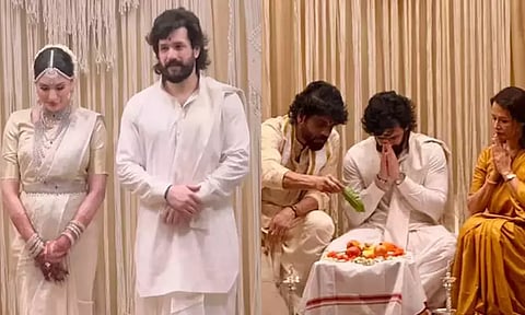 காதலியை கரம்பிடித்த தெலுங்கு நடிகர் அகில்