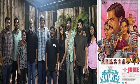 "மெட்ராஸ் மேட்னி" படக்குழுவை பாராட்டிய கார்த்திக் சுப்பராஜ்