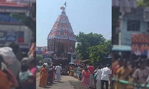 கர்ப்பரட்சாம்பிகை கோவில் வைகாசி விசாக தேரோட்டம்