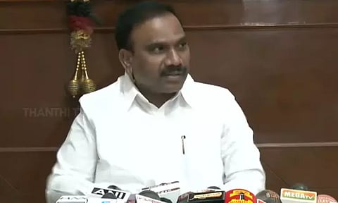 திமுகவை கண்டு பாஜகதான் அஞ்சுகிறது: ஆ.ராசா தாக்கு