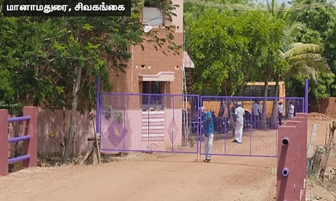 சிவகங்கை: தனியார் பள்ளி மாணவி மாடியிலிருந்து குதித்து தற்கொலை முயற்சி