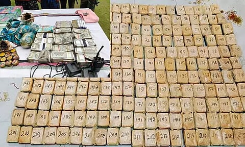 மணிப்பூரில் ரூ. 55 கோடி மதிப்பிலான போதைப்பொருள் பறிமுதல்