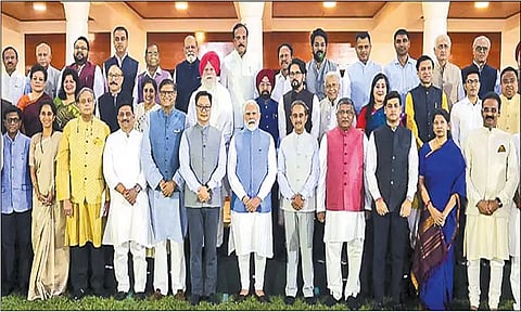 அனைத்துக்கட்சி எம்.பி.க்கள் குழு பிரதமருடன் சந்திப்பு