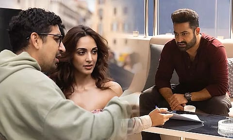 Jr NTR begins dubbing for 'War 2', his action film with Hrithik Roshan